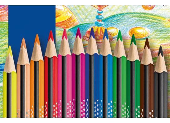 Staedtler Metal Tin Containing 12 Colored Pencils In Assorted Colors